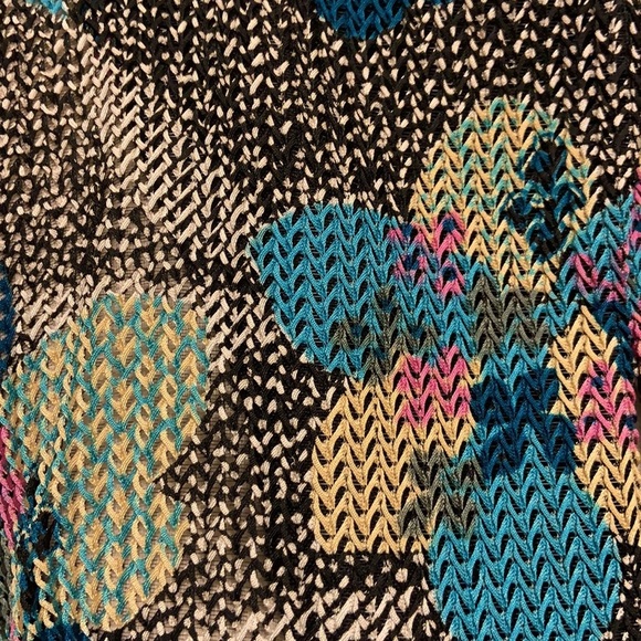 16. IC By Connie K Asymmetrical Jacket in Teal - Picture 5 of 16